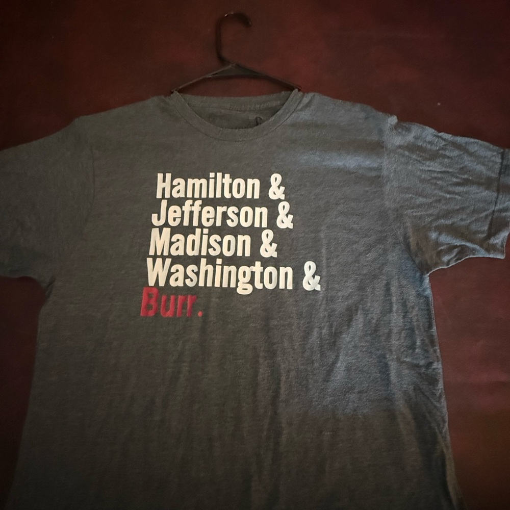 Hamilton Dark Gray Graphic Tee